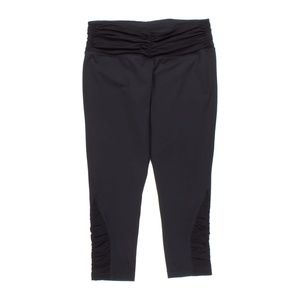Patagonia Black Pliant Fitted Crop Leggings